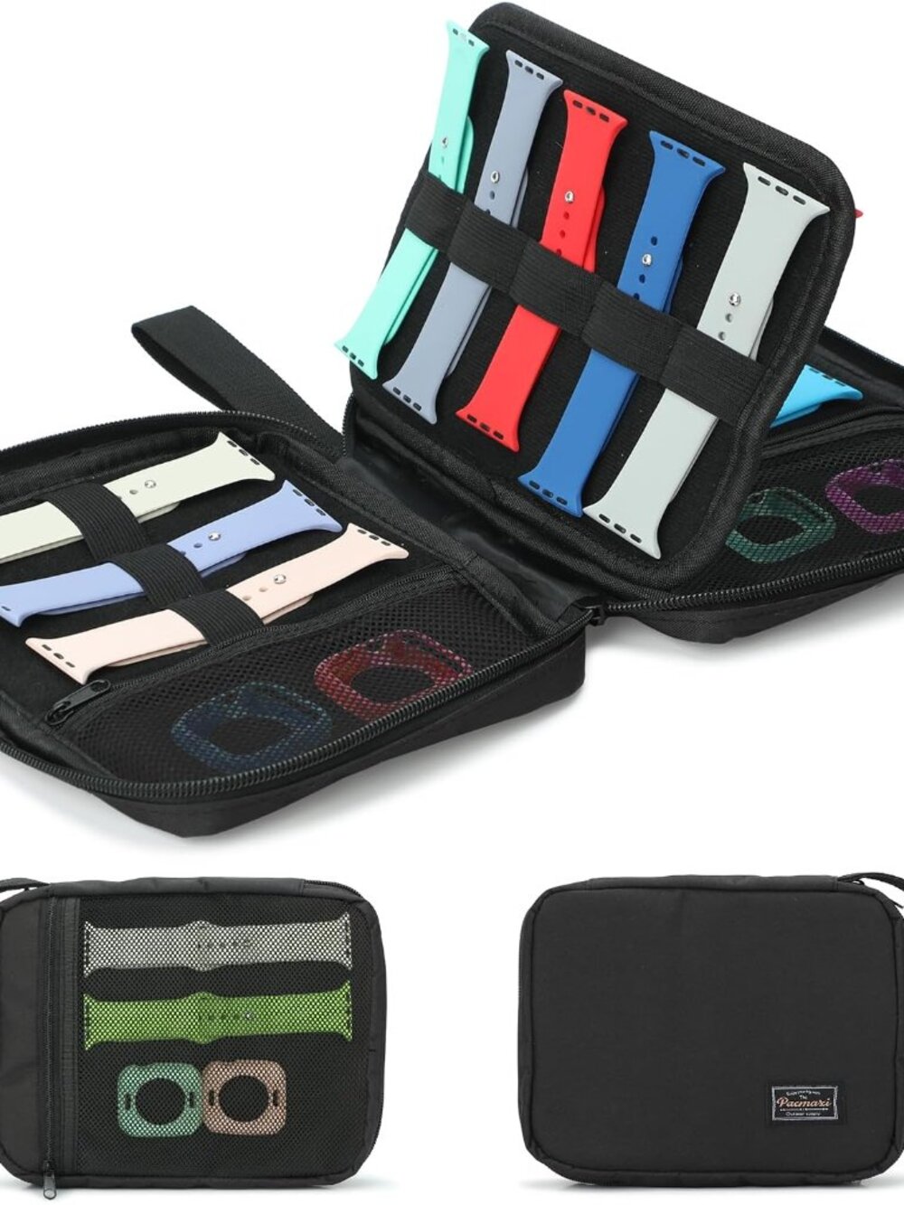 16 Watch Bands Storage Carrying Case Compatible with Watches